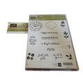 Stampin Up Cling Rubber Stamps So In Love So Detailed Thinlits Dies With