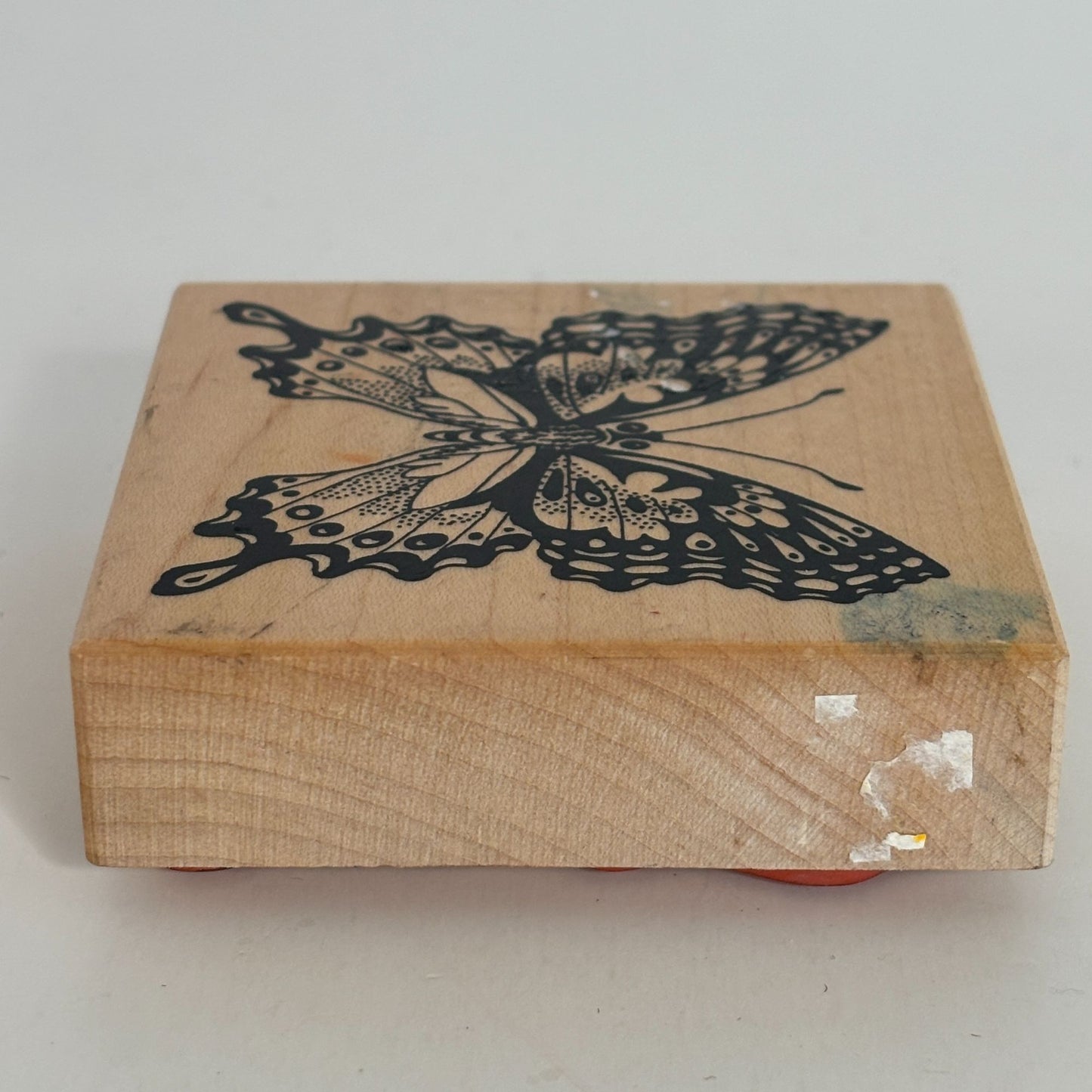 PSX Rubber Stamp Swallowtail Butterfly Spring Garden Nature Outdoors 2.5" G-055