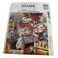 McCalls Sewing Pattern 3847 Holiday Table Setting Tablecloth Chair Covers Uncut