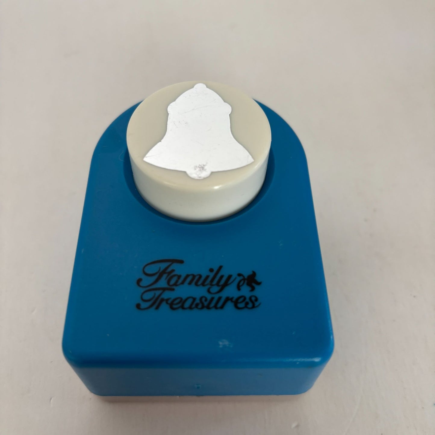 Family Treasures Paper Punch Wedding Bell Christmas Craft Diecut 1.25 Inch