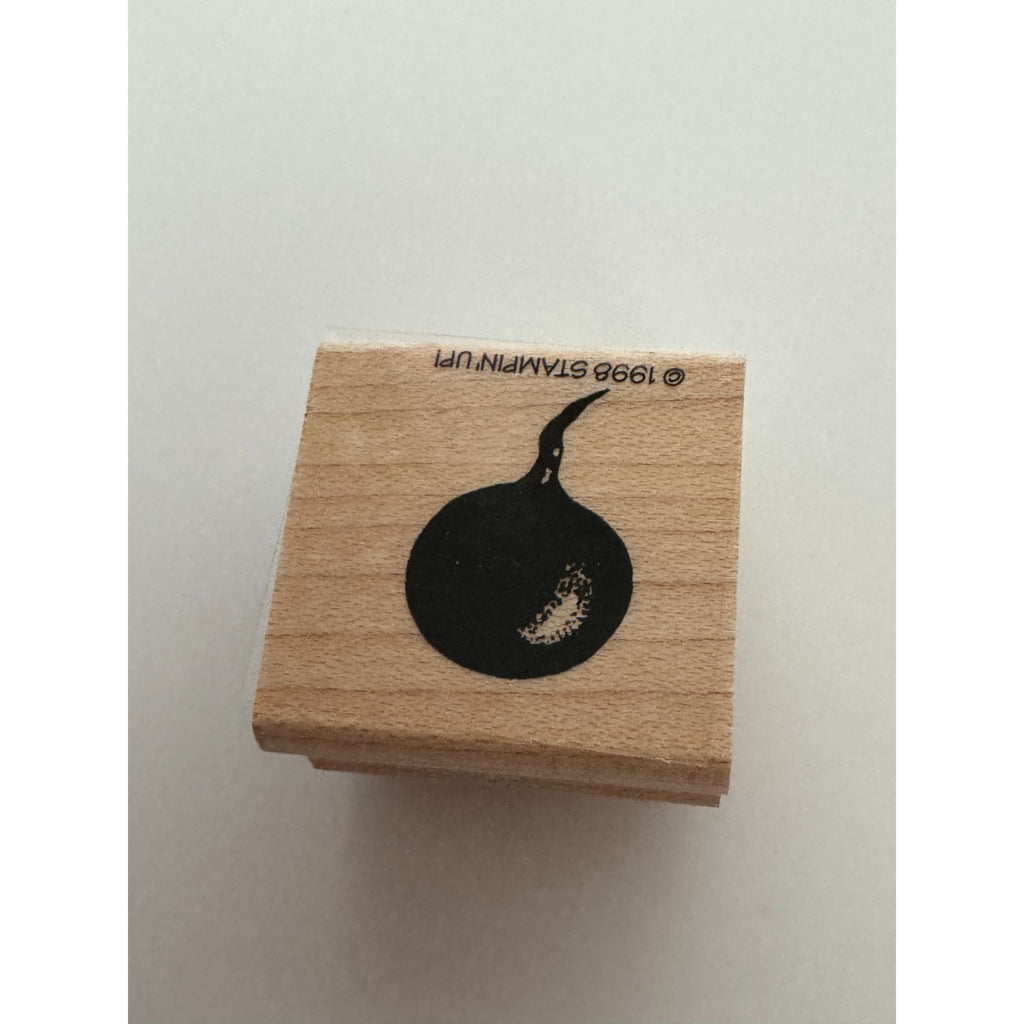 Stampin Up Rubber Stamp Radish Vegetable Salad Food Garden Gardner Card Making