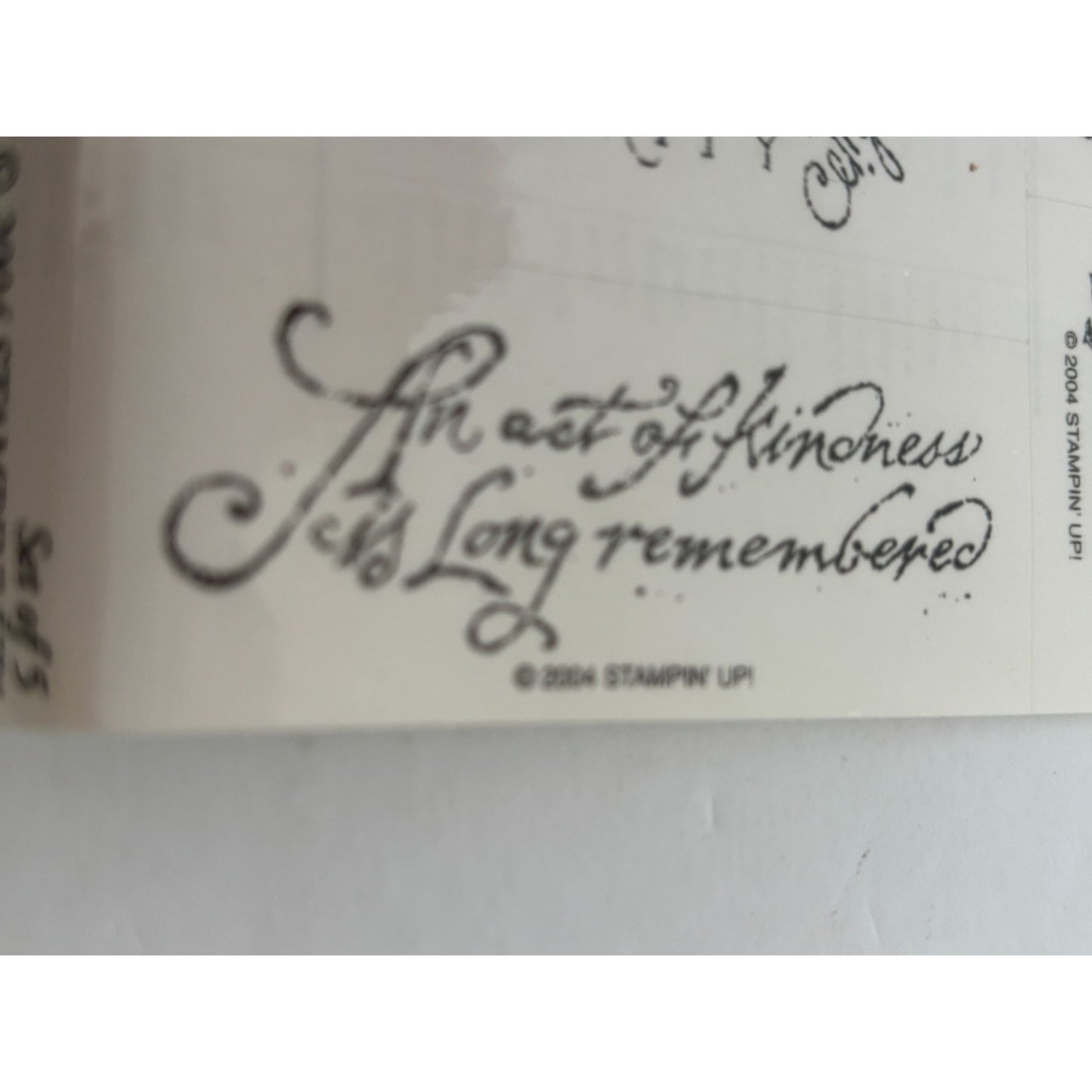 Stampin Up Rubber Stamp Set See With The Heart Birds Victorian Woman Romantic