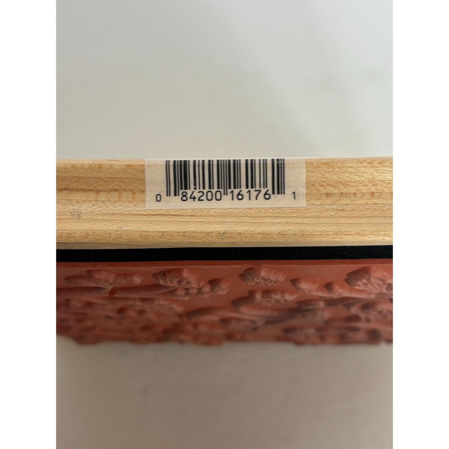 All Night Media Wood Rubber Stamp Floating Flowers Floral Card Making Background