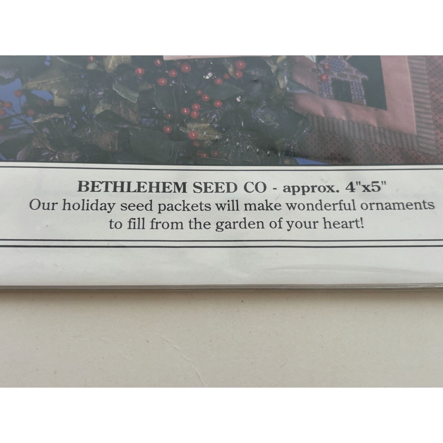 Pattern Garden Quilt Project Bethlehem Seed Co Christmas Ornaments Nativity Dove