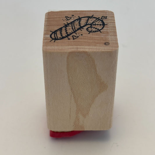 DOTS Rubber Stamp Christmas Candy Cane Heart Holiday Gift Tag Card Making 1 Inch