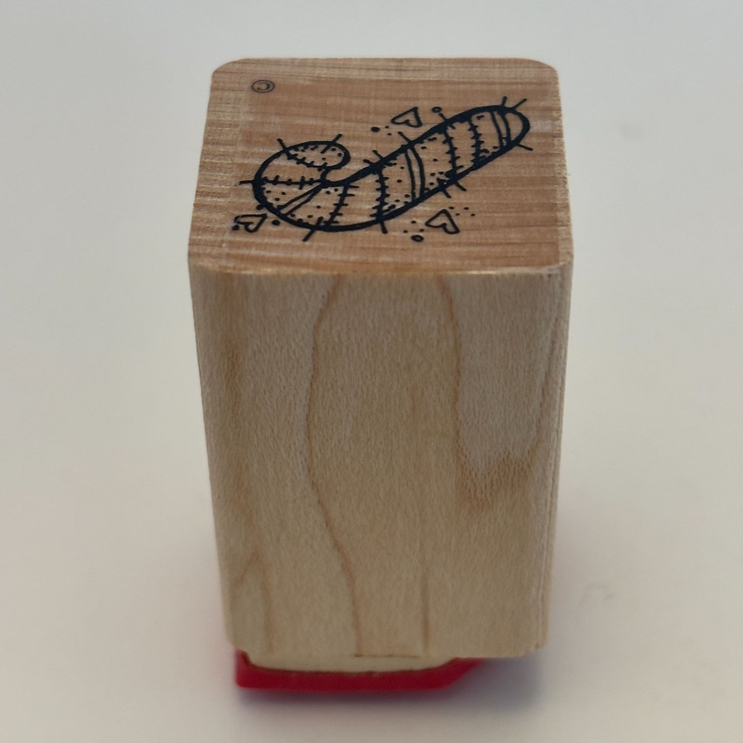 DOTS Rubber Stamp Christmas Candy Cane Heart Holiday Gift Tag Card Making 1 Inch