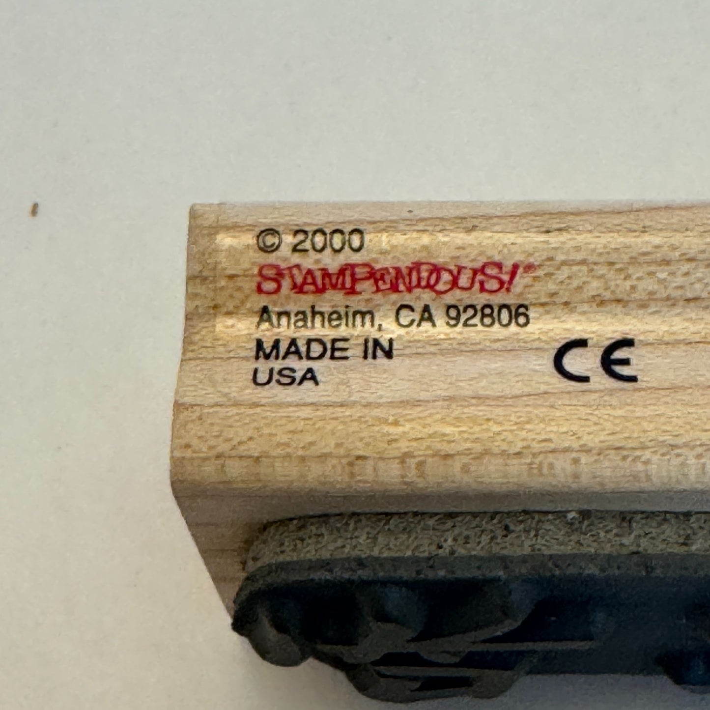 Stampendous Rubber Stamp Harmony Characters Asian Collection Brush Stroke Word