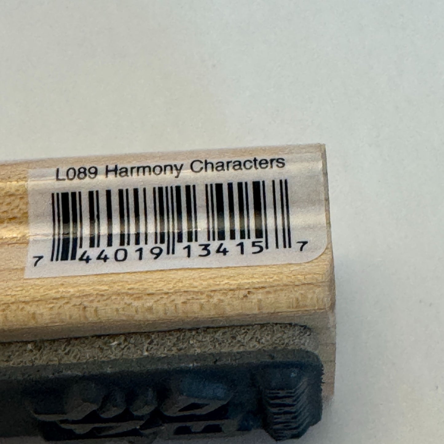 Stampendous Rubber Stamp Harmony Characters Asian Collection Brush Stroke Word