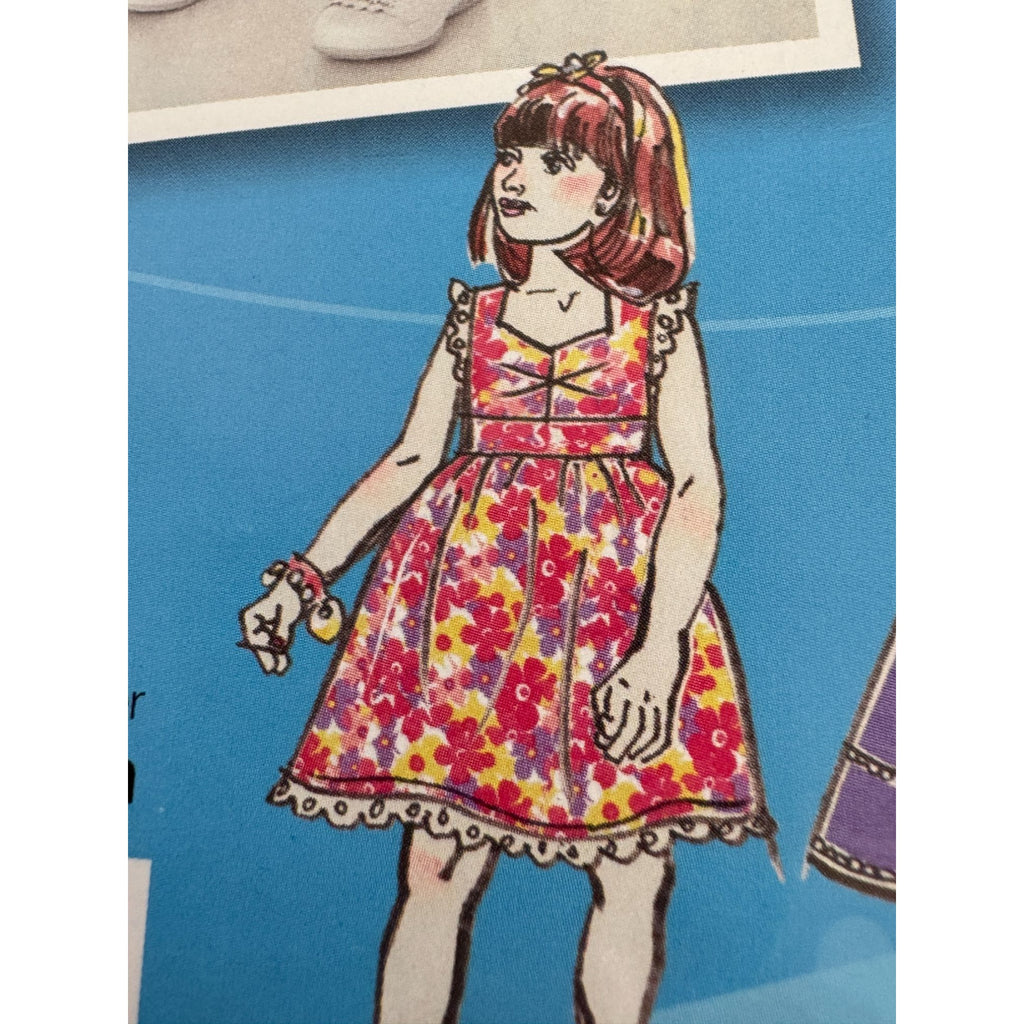 Simplicity Sewing Pattern 2265 Toddler Childs Dress 4-8 Project Runway Summer UC