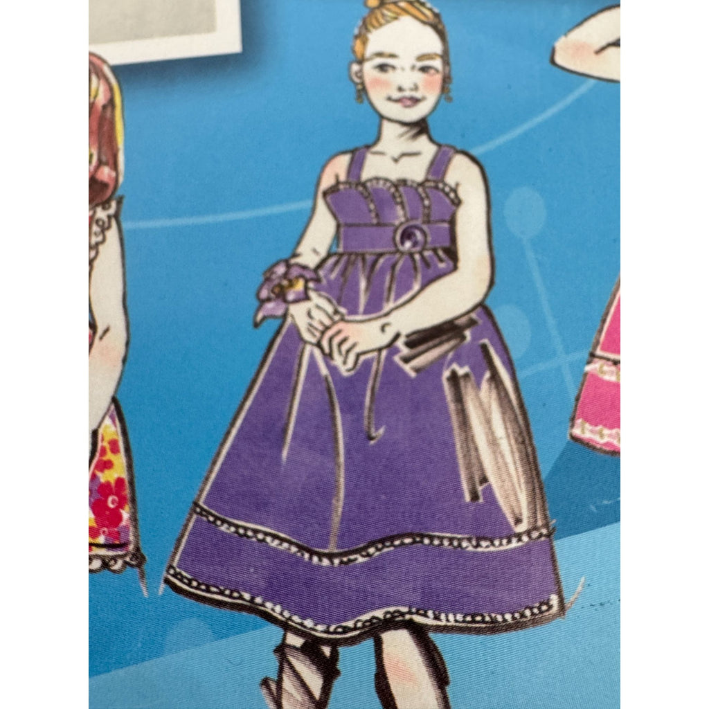 Simplicity Sewing Pattern 2265 Toddler Childs Dress 4-8 Project Runway Summer UC