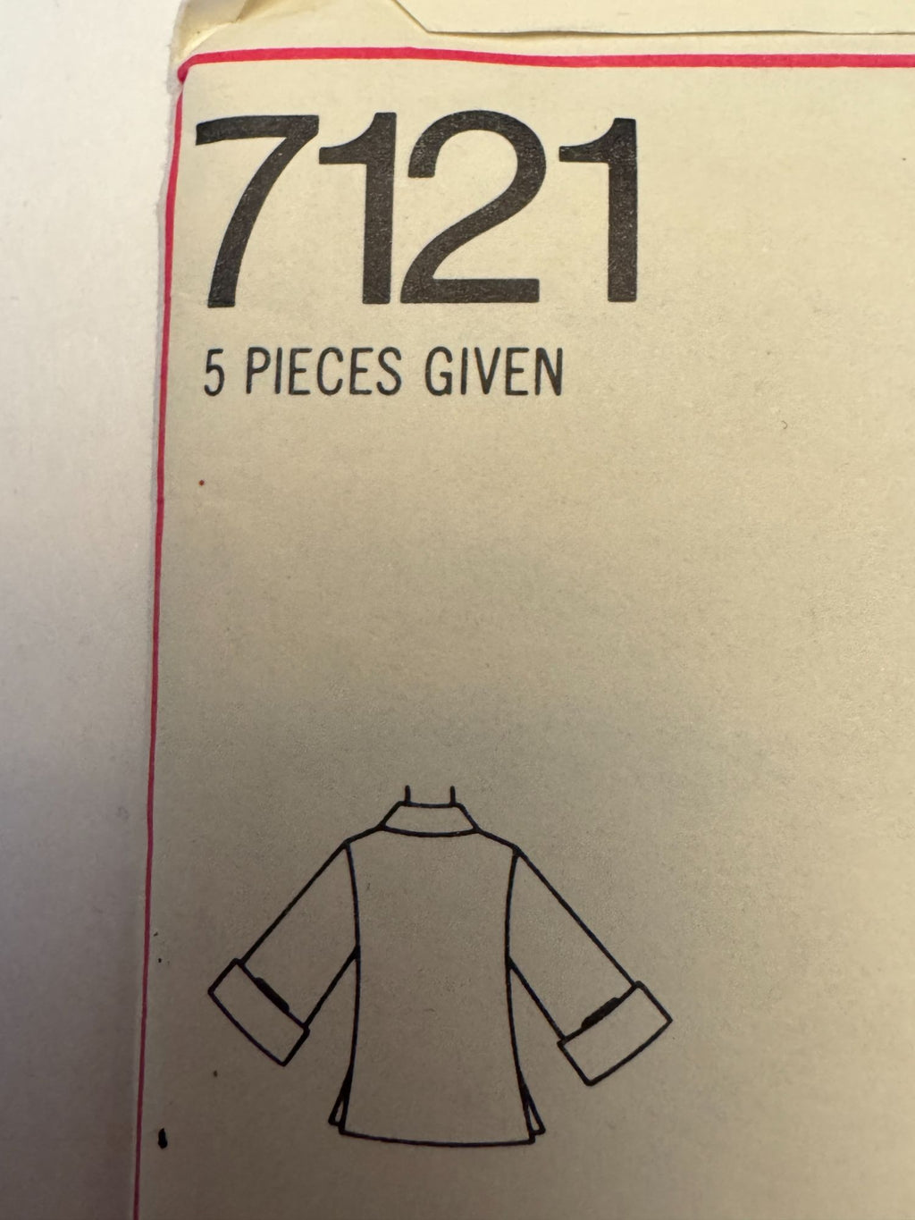 Simplicity Sewing Pattern 7121 Vintage Collared Shirt 1970s Size 12 Boho Uncut