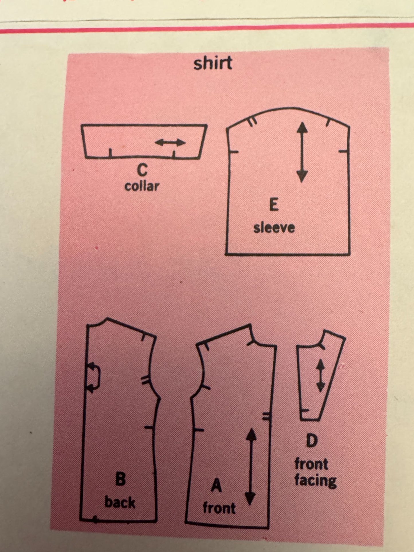 Simplicity Sewing Pattern 7121 Vintage Collared Shirt 1970s Size 12 Boho Uncut