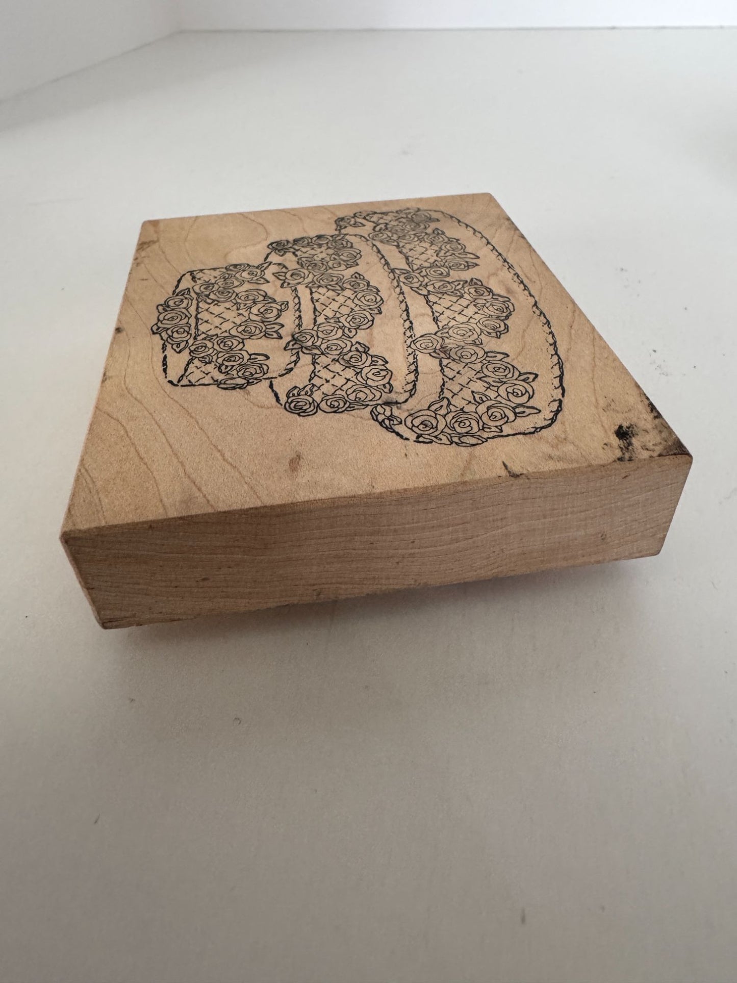 Stampa Rosa Rubber Stamp Wedding Cake Layers Rose Frosting Card Making Baking