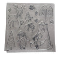CTMH Acrylic Stamps Frosty Days S2301 Woodland Animals Winter Penguin My Acrylix Christmas Deer