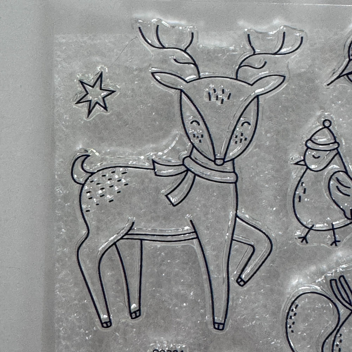CTMH Acrylic Stamps Frosty Days S2301 Woodland Animals Winter Penguin My Acrylix Christmas Deer