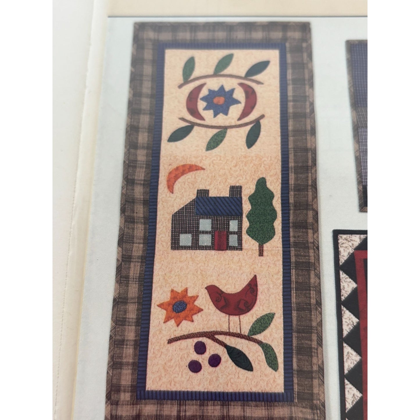Wild Goose Chase Quilt Patterns Prairie Folk Art Wall Hangings Bird Church 110