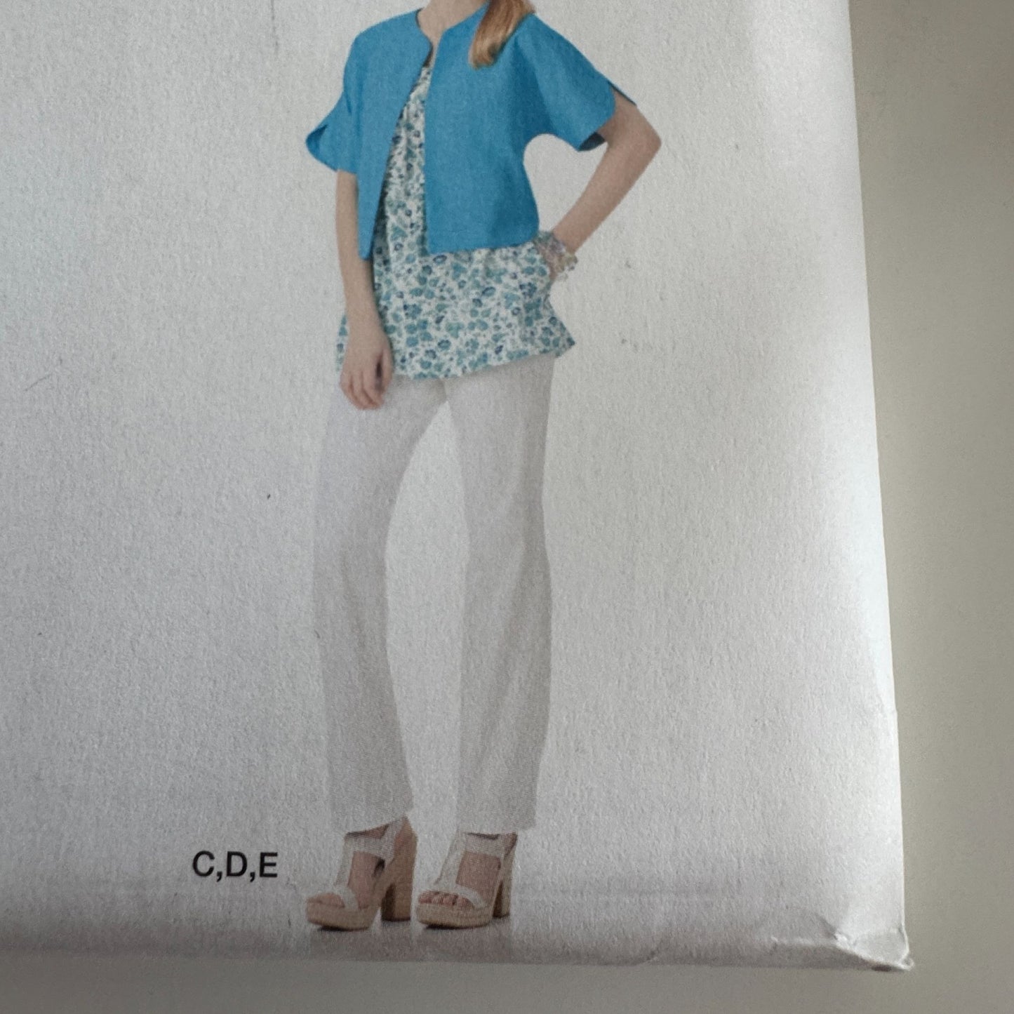 Simplicity Sewing Pattern 1809 Dress Top Jacket Cropped Pants Summer 4-26 Uncut