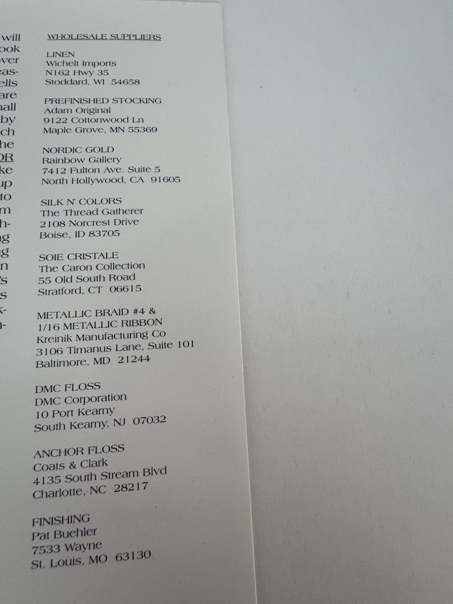 Cross-Eyed Cricket Collection Cross Stitch Pattern Stocking Angels I Christmas