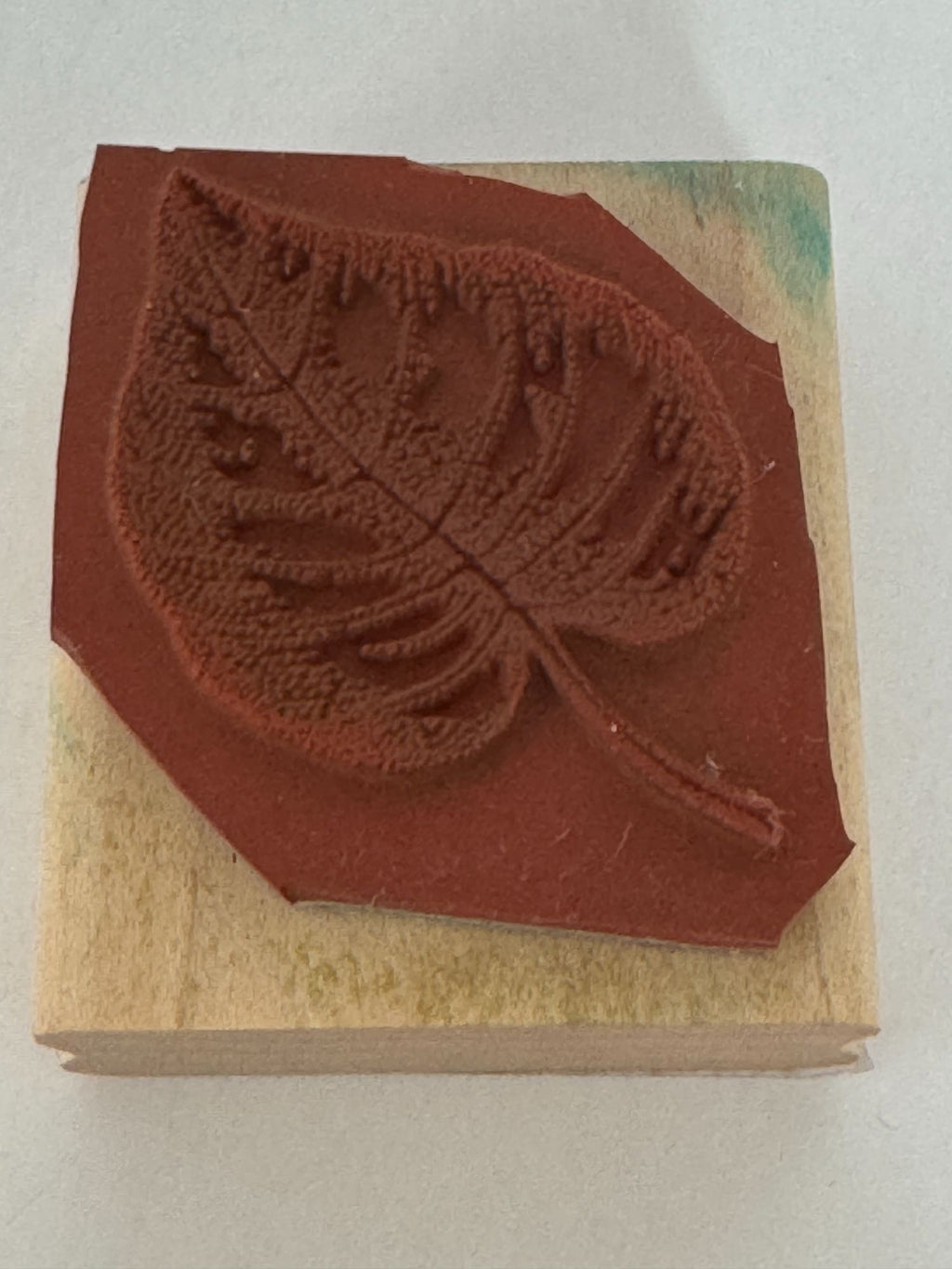 Stampin Up Rubber Stamp Fern Leaf Fall Foliage Nature Outdoors Card Making Craft