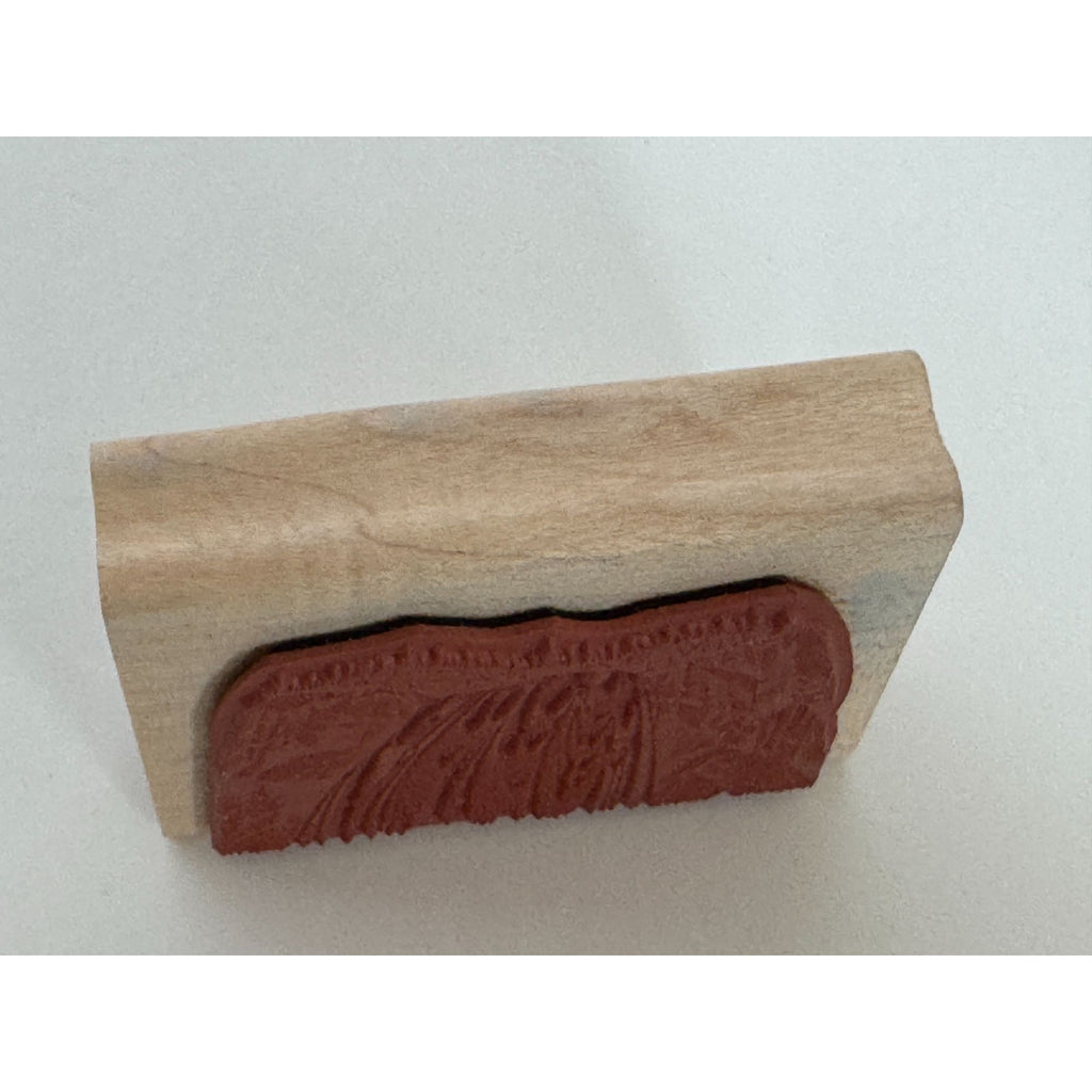 Stampscapes Rubber Stamp Gushing Falls Waterfall Nature Outdoors Landscape 042E
