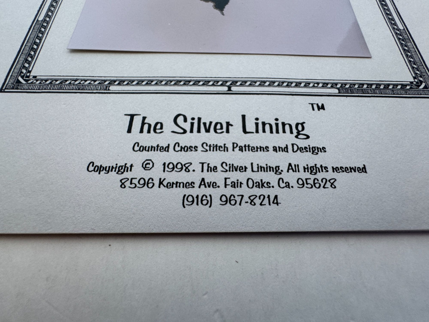 The Silver Lining Counted Cross Stitch Pattern Broadway Roses Flower Garden Love