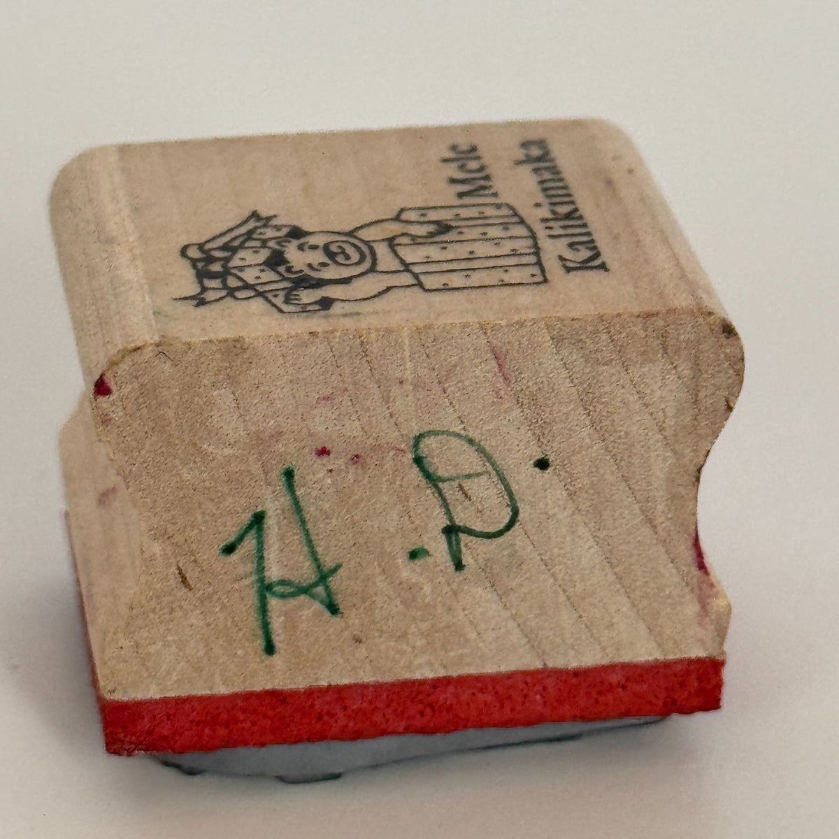 Mele Kalikimaka Rubber Stamp Hawaiian Merry Christmas Bear Gift Card Making Wood Mounted Holidays