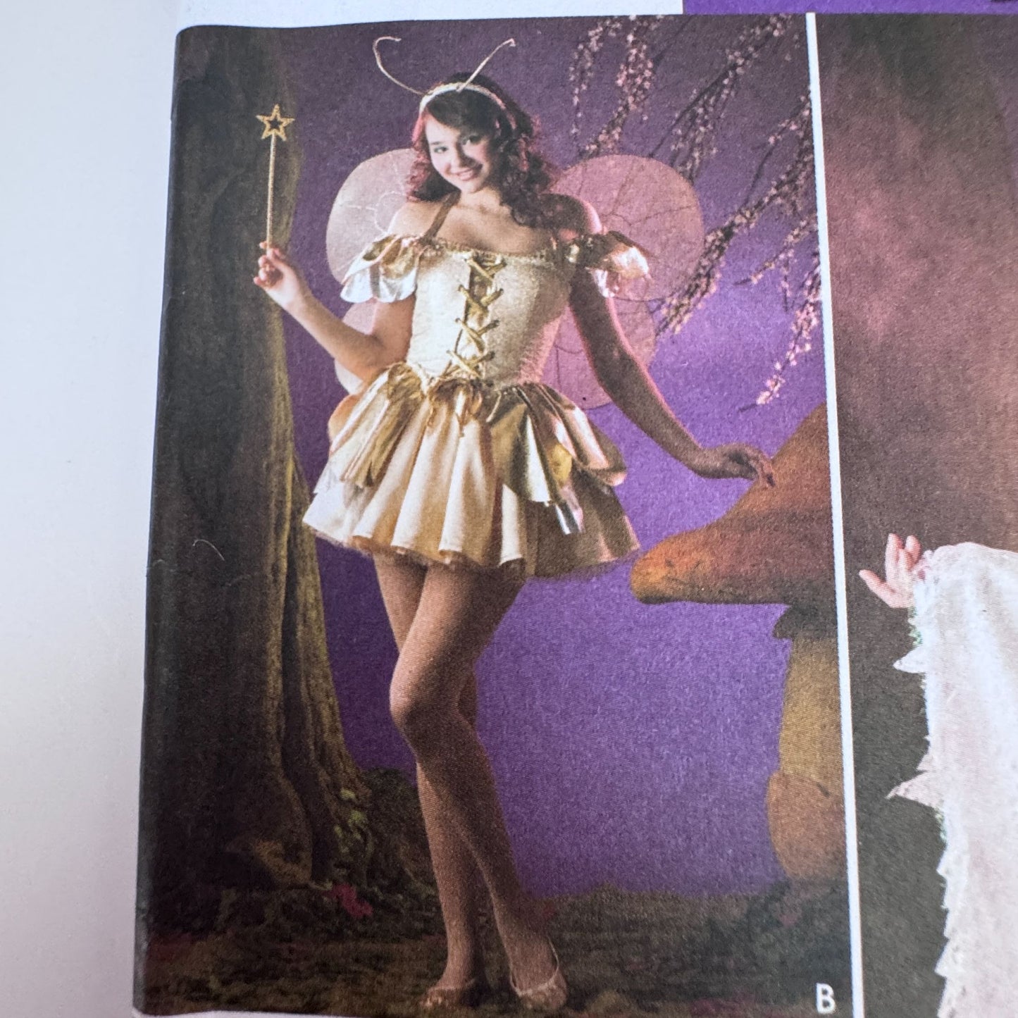 Simplicity 3675 Fairy Costume Butterfly Nymph 14-20 Andrea Schewe Uncut Halloween Fantasy Cosplay
