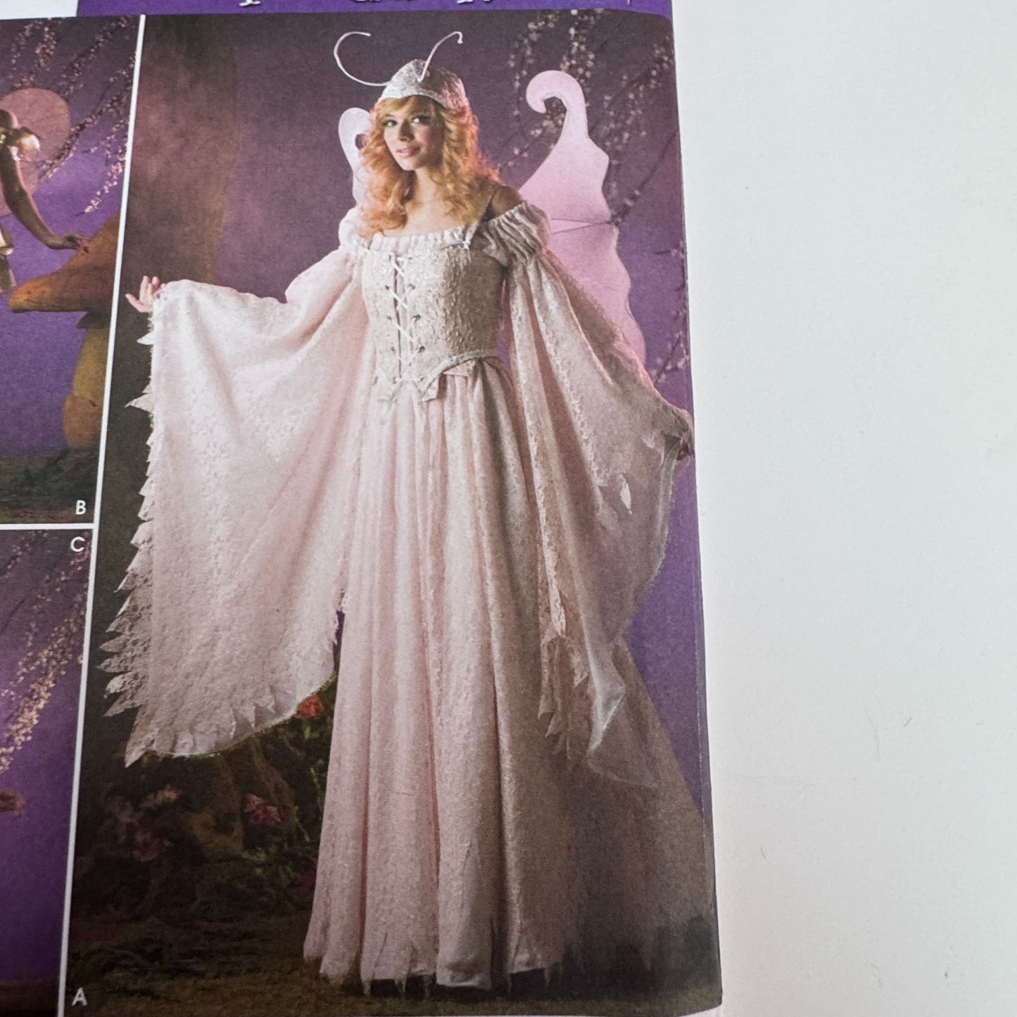 Simplicity 3675 Fairy Costume Butterfly Nymph 14-20 Andrea Schewe Uncut Halloween Fantasy Cosplay