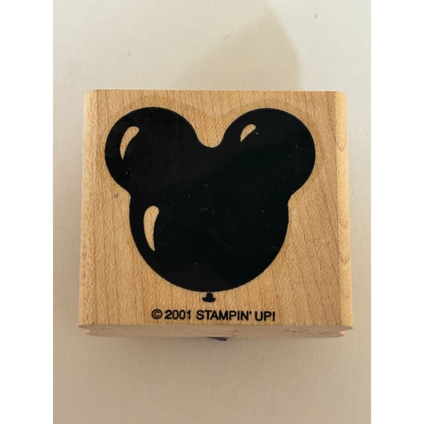Stampin Up Rubber Stamp Mouse Head Balloon Birthday Cardmaking Craft
