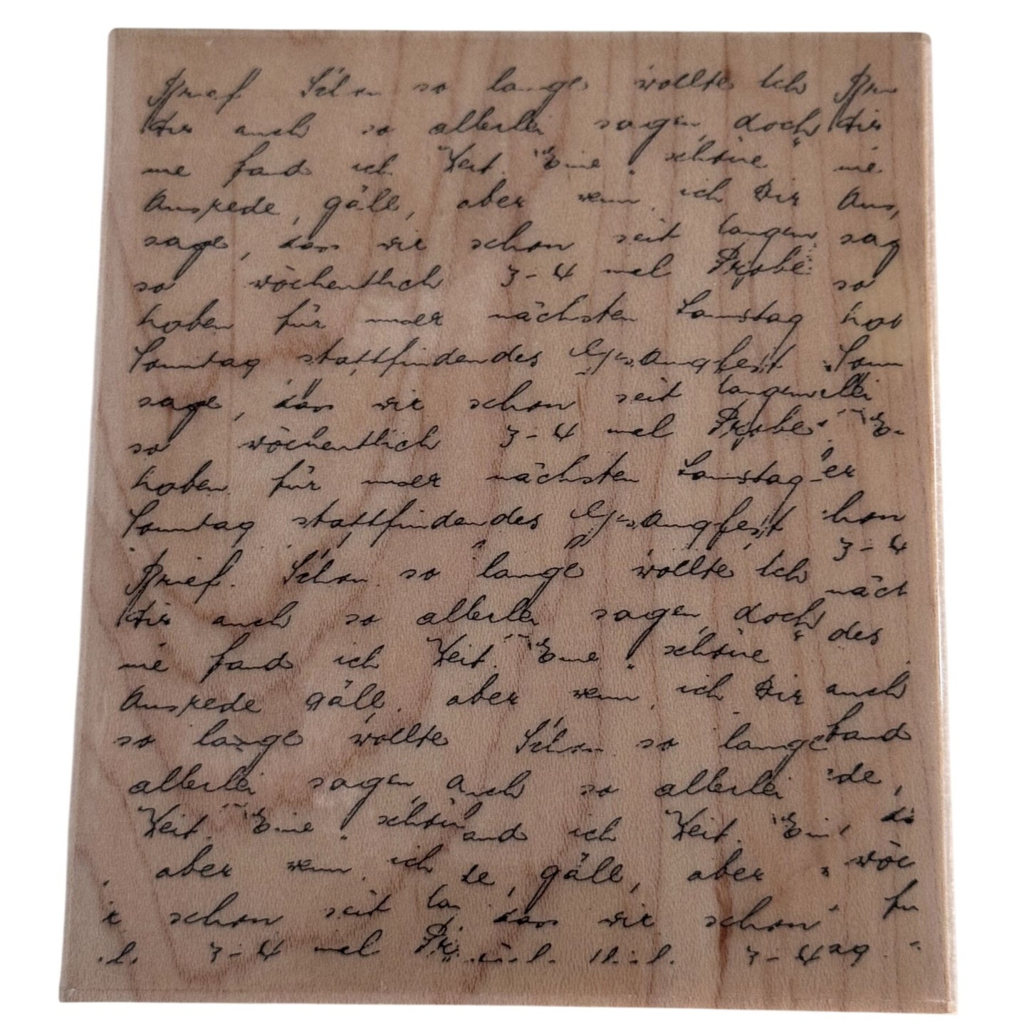 Penny Black Rubber Stamp Letter Background Script Handwriting Vintage Text Letter Cardmaking Craft 1999L