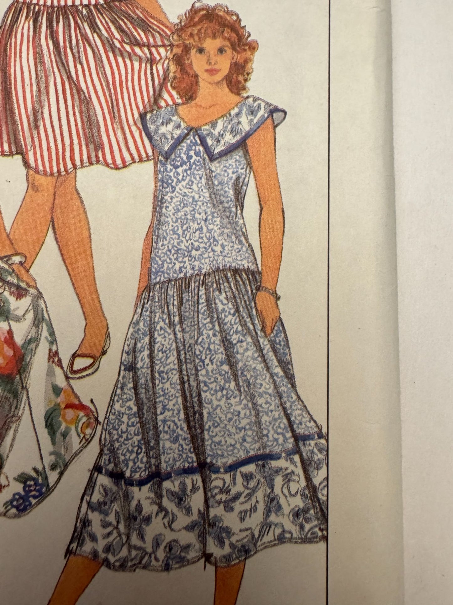 Simplicity Sewing Pattern 9707 Dress Easy Sew Short Sleeve 16-24 Vintage 1990