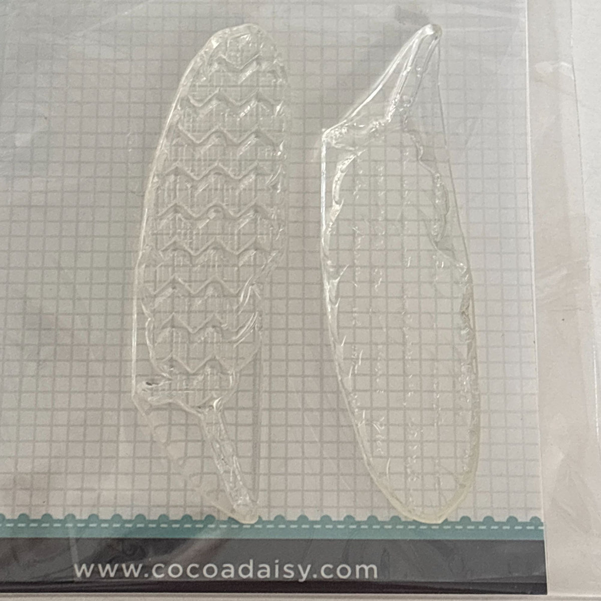 Cocoa Daisy Clear Stamps Feathers Limited Edition Scrapbooking Cardmaking Craft Boho Nature