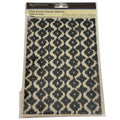 Recollections Ikat Pattern Cling Stamp Background Textile Print Card Making Geometric
