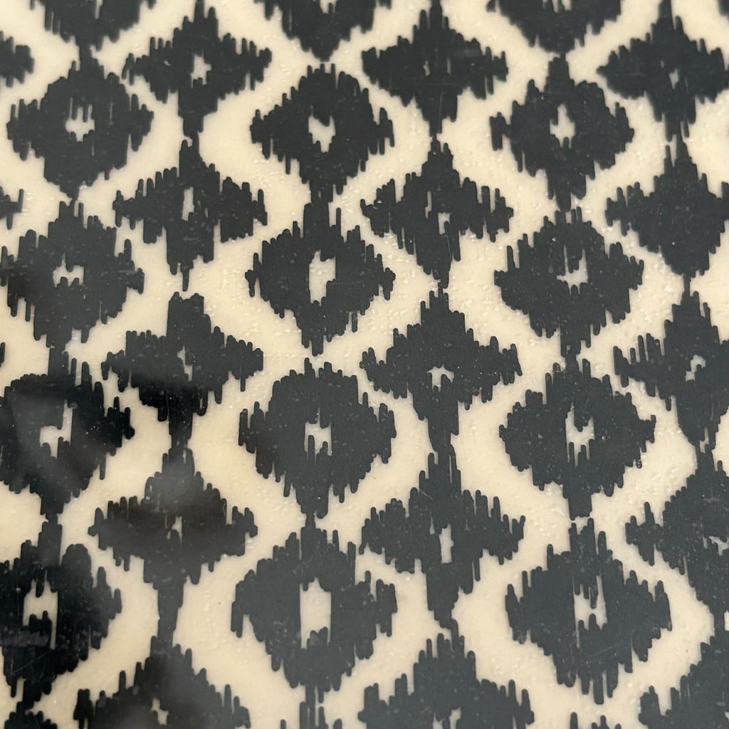 Recollections Ikat Pattern Cling Stamp Background Textile Print Card Making Geometric