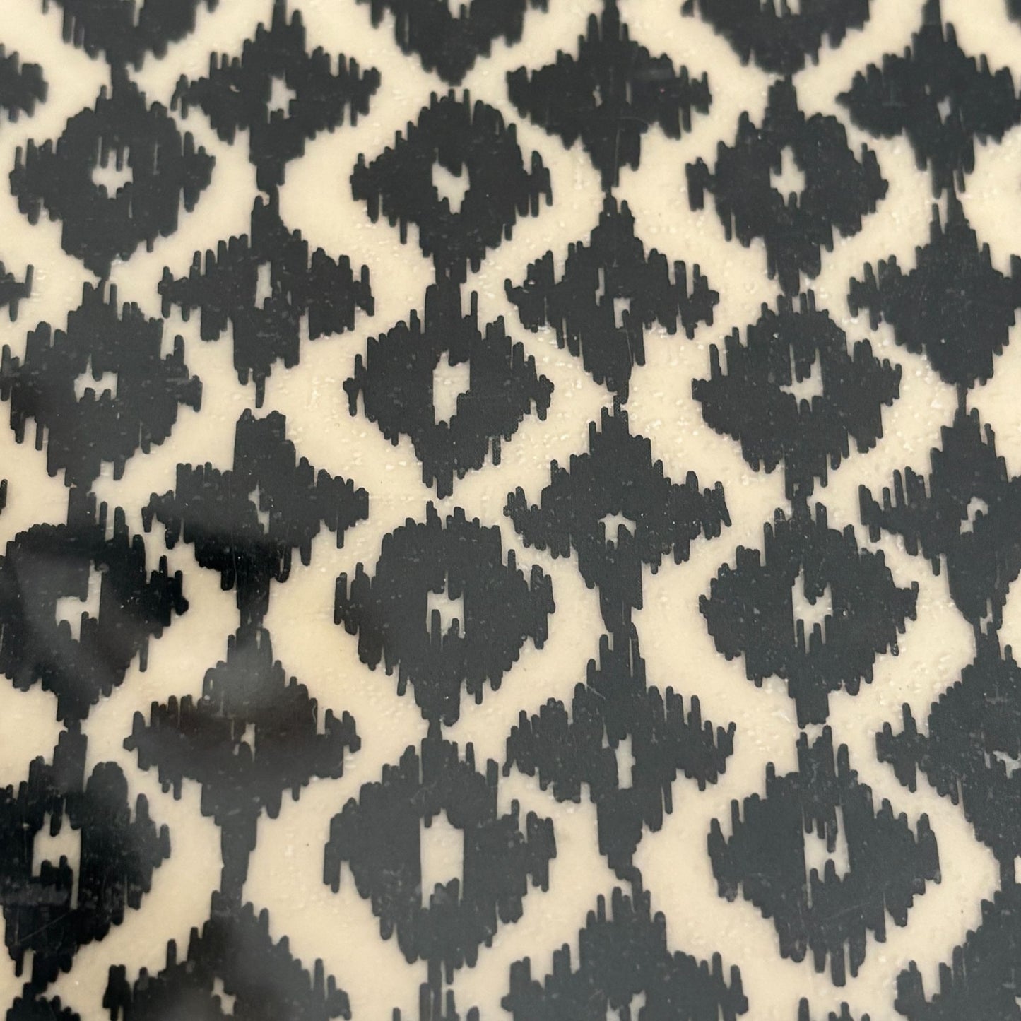 Recollections Ikat Pattern Cling Stamp Background Textile Print Card Making Geometric