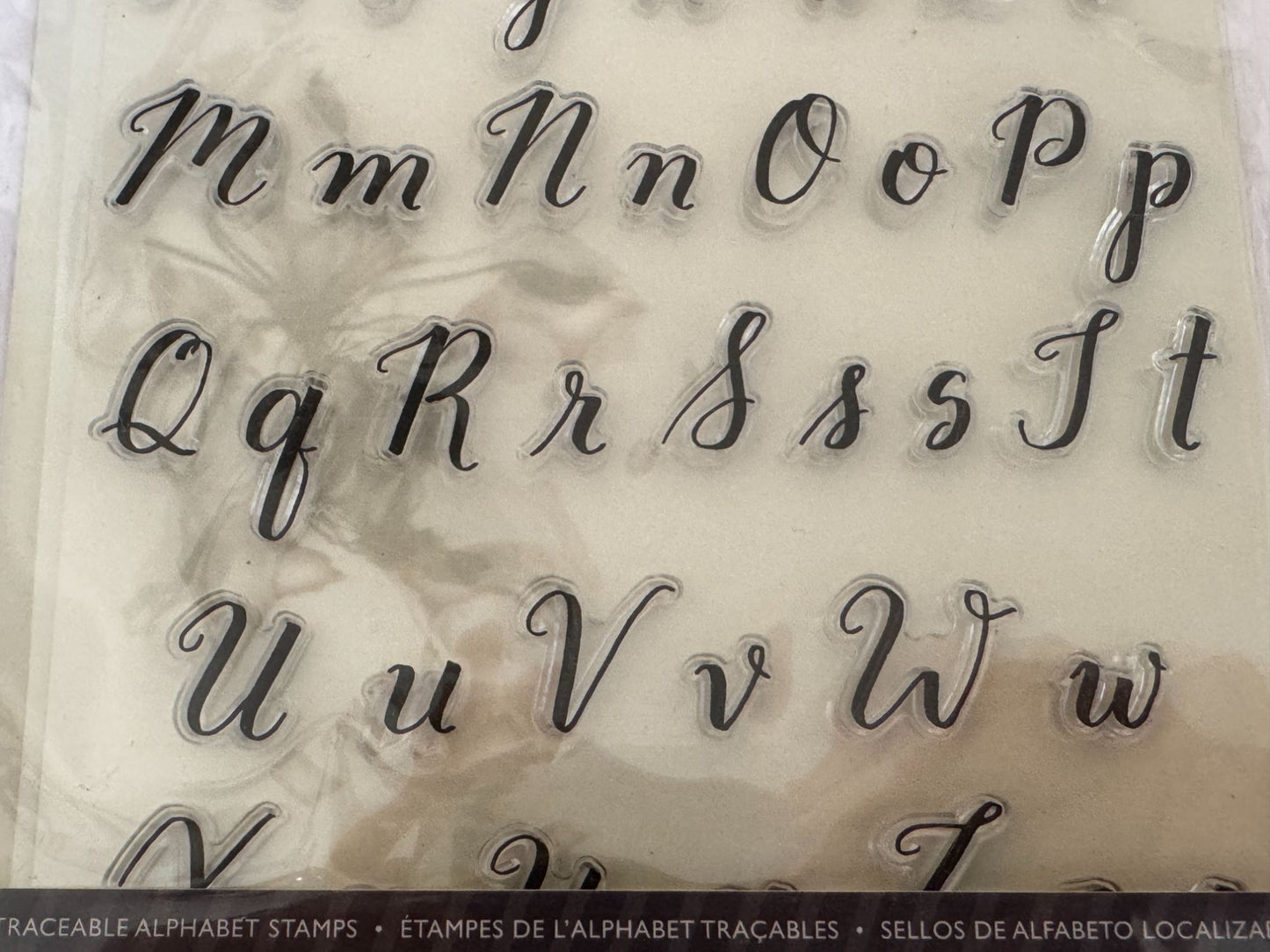 Kelly Creates Traceable Alphabet Acrylic Stamps For Brush Lettering Practice