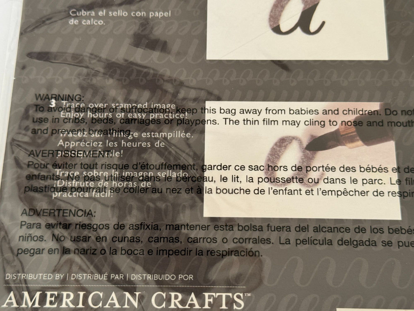 Kelly Creates Traceable Alphabet Acrylic Stamps For Brush Lettering Practice