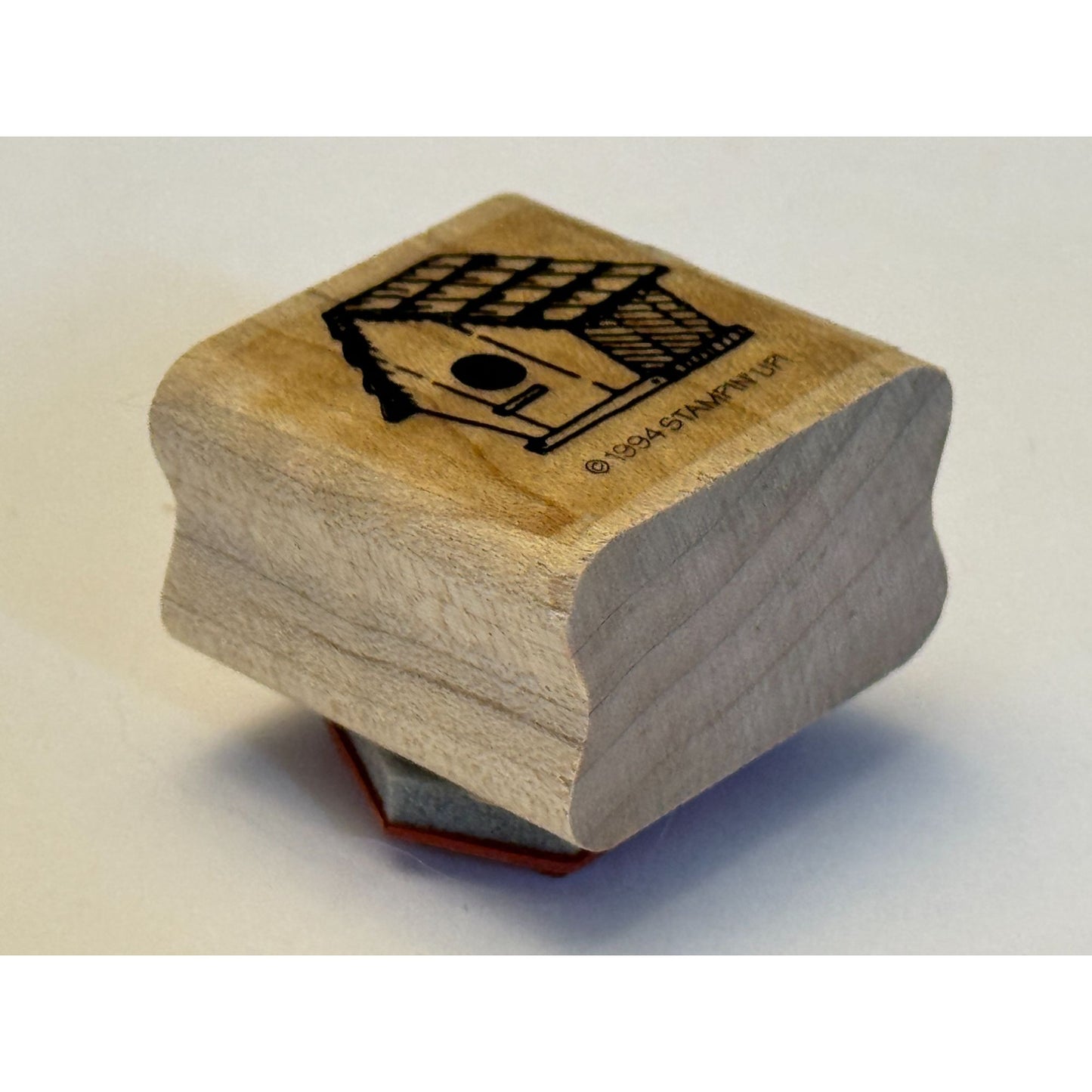 Stampin Up Rubber Stamp Birdhouse House Home Bird Animal Nature Birdwatching