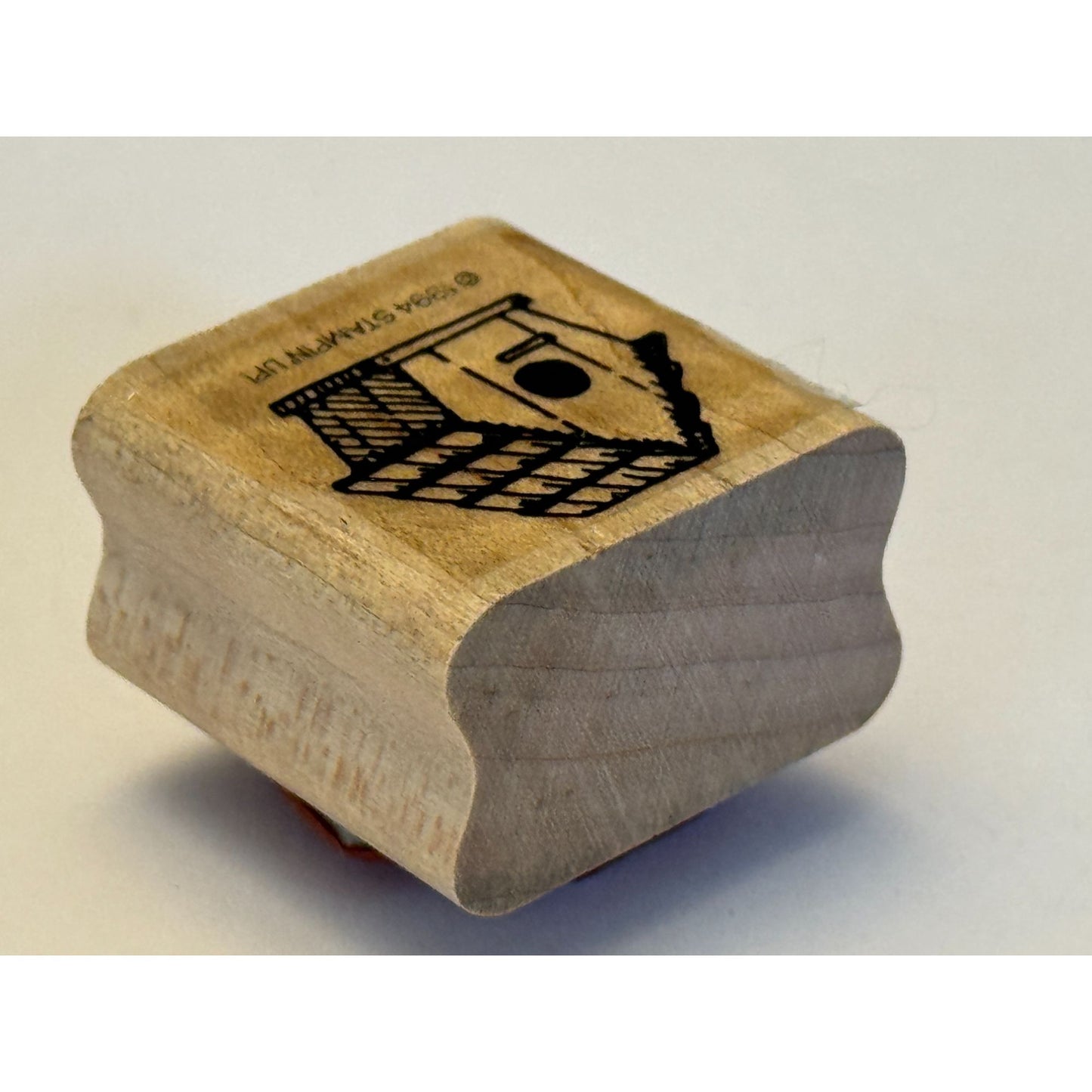 Stampin Up Rubber Stamp Birdhouse House Home Bird Animal Nature Birdwatching