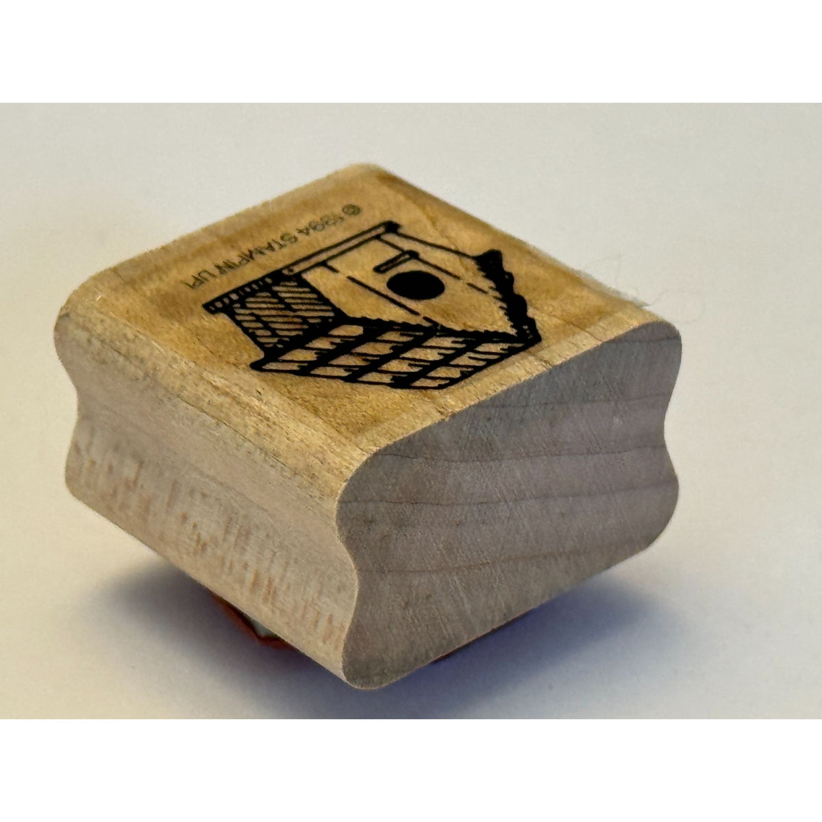 Stampin Up Rubber Stamp Birdhouse House Home Bird Animal Nature Birdwatching