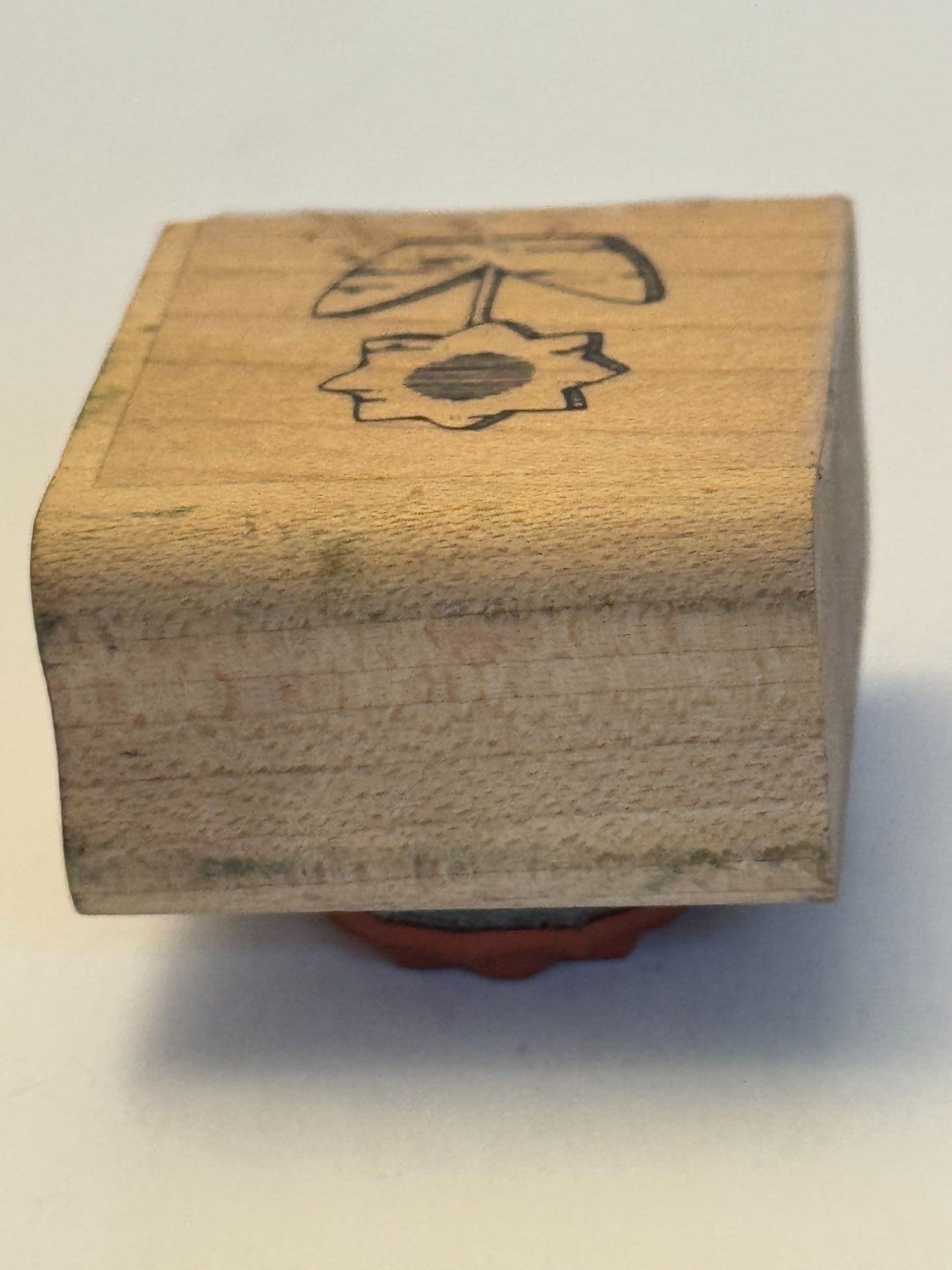 Sunflower Rubber Stamp Flower Garden Spring Wood Mounted Card Making Craft Art