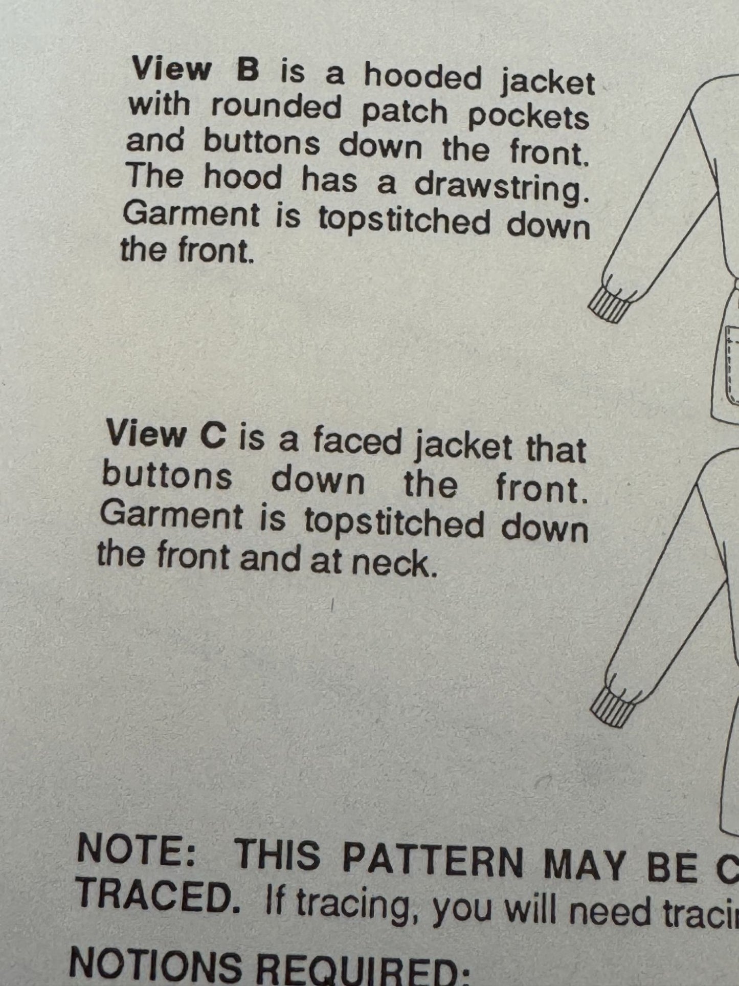 Stretch & Sew Sewing Pattern 999 Childrens Drawstring Bigshirt Shirt Jacket UC