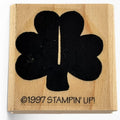 Stampin Up Rubber Stamp Shamrock Happy Saint Patricks Day St Patrick Card Making