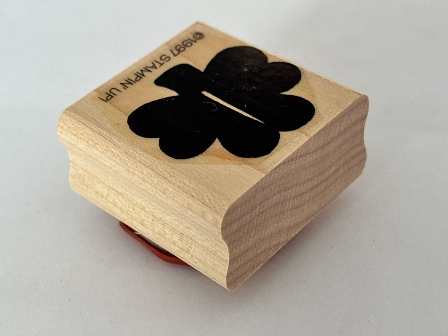Stampin Up Rubber Stamp Shamrock Happy Saint Patricks Day St Patrick Card Making