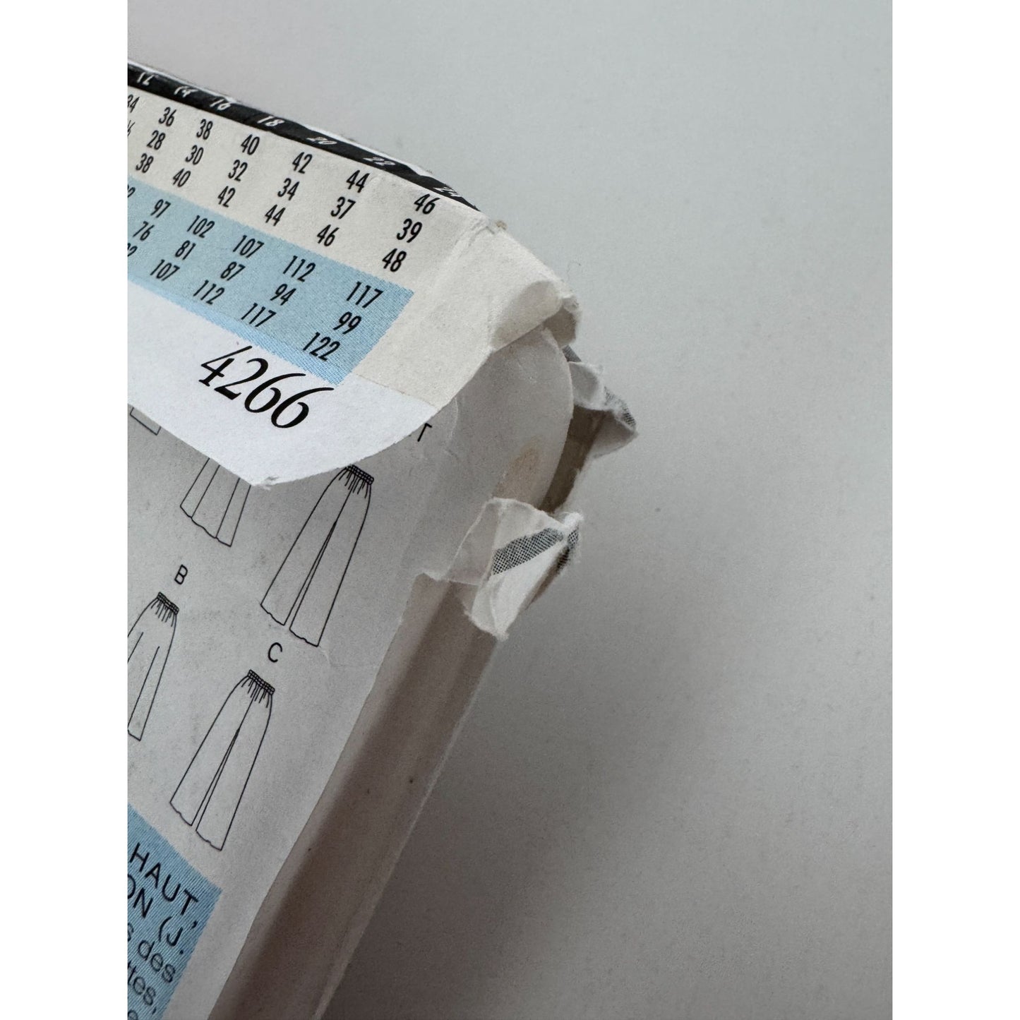 Butterick Sewing Pattern 4266 Capsule Wardrobe Top Skirt Pants Jacket XS S M UC