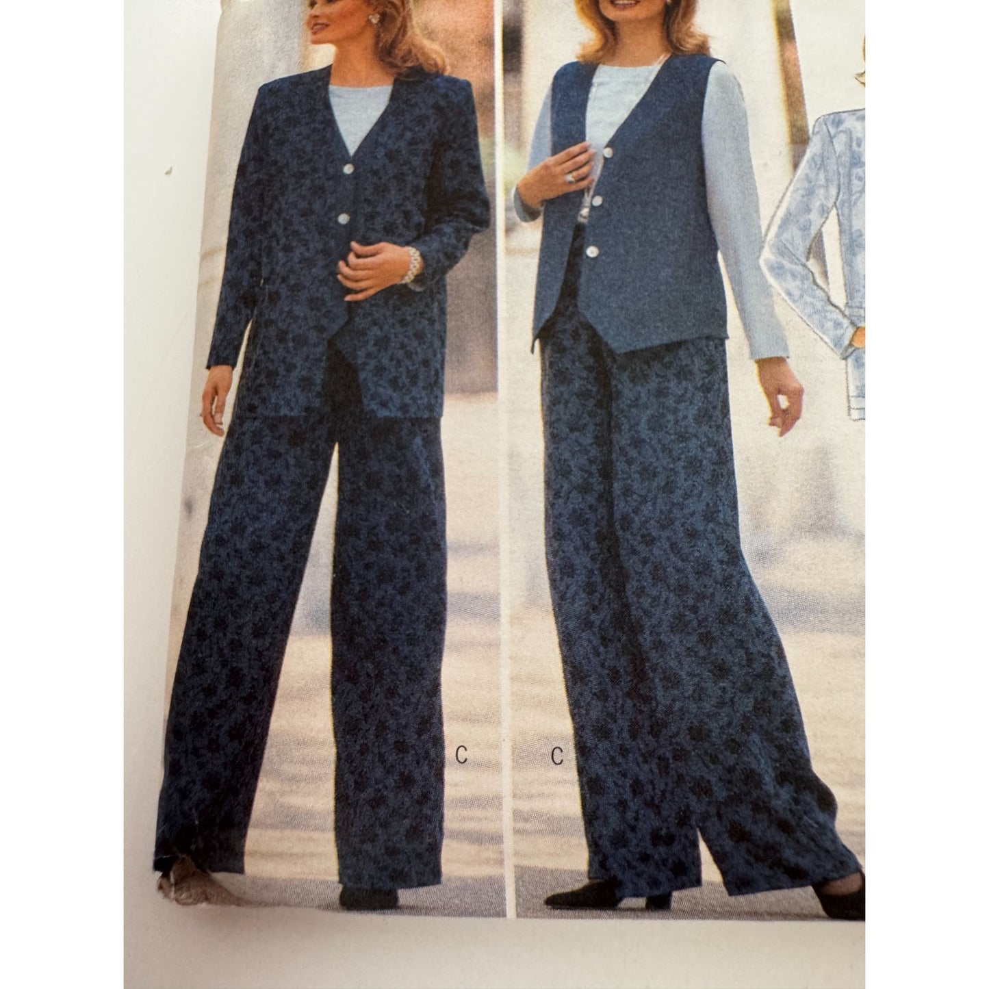 Butterick Sewing Pattern 4266 Capsule Wardrobe Top Skirt Pants Jacket XS S M UC