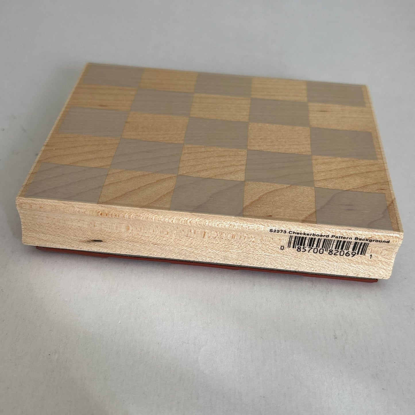 Hero Arts Rubber Stamp Checkerboard Pattern Background Texture Grid Wooden S2273 Large Big