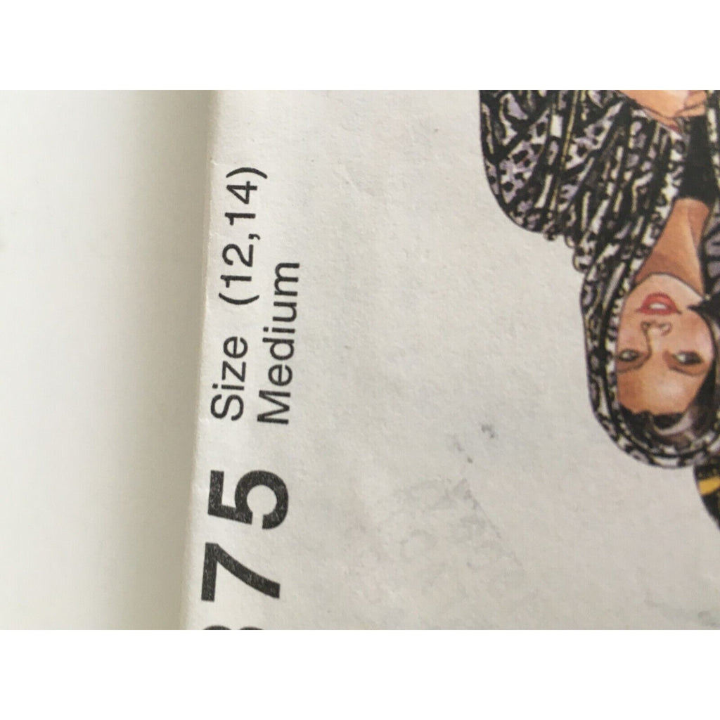 McCalls 7875 Sewing Pattern For Womens Loose-Fit Tunics Size Medium (12-14) Multi-Style Designs