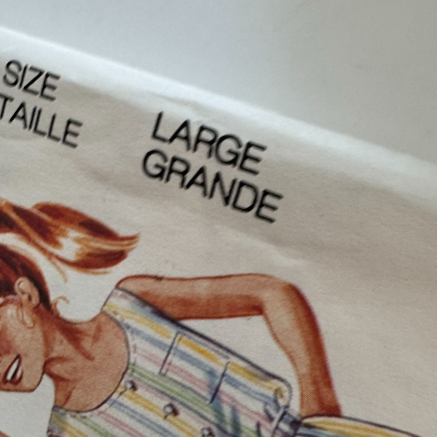 McCalls Sewing Pattern 3614 Sleeveless Dress Jumpsuit Romper Girls Large 1980s