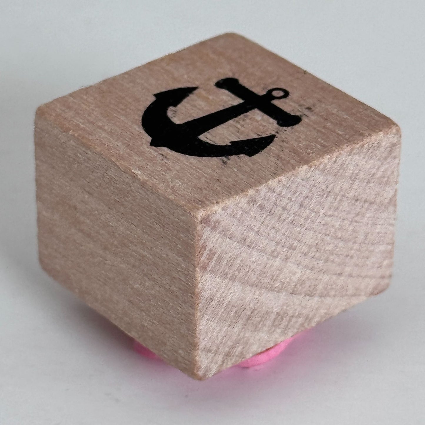 Anchor Rubber Stamp Nautical Coastal Beach Small Card Making Scrapbooking Craft 1 inch